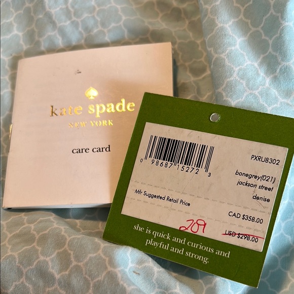 Kate Spade Tan Leather Tote Bag - Picture 6 of 11